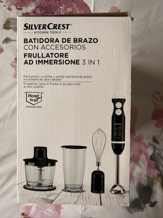 Batidora SilverCrest 3 en 1 - 600W