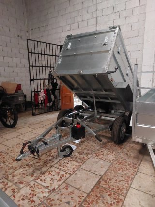 Remolque galvanizado nuevo