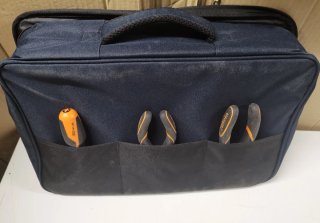 4 maletines / bolsas de tela Bosch
