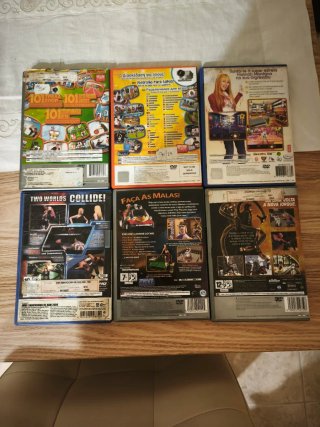 Lote 7 Jogos PS2