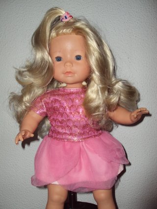 Muñeca Corolle Vanille rubia platino rara
