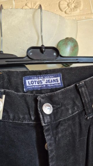 Pantaloni Lotus Jeans neri
