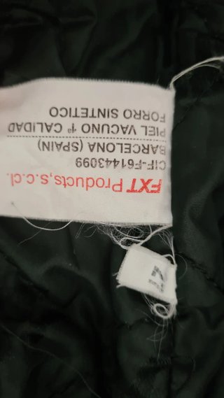 Chaqueta de Moto Negra Cuero