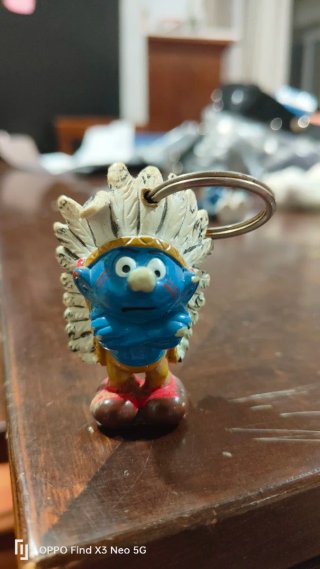 Coppia di Puffi anni 80