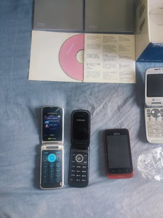 Lote móviles vintage coleccionista