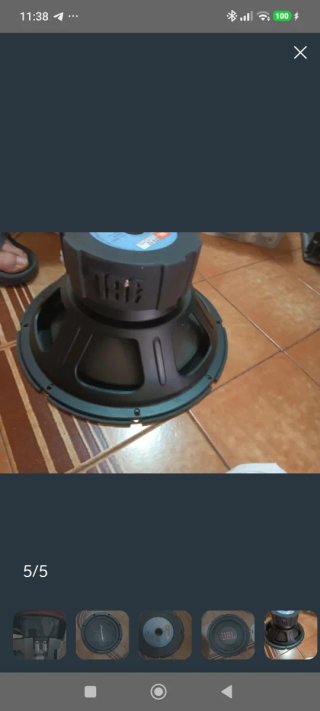 2 Subwoofers JBL solo los dos suwofer 250rms 1600w