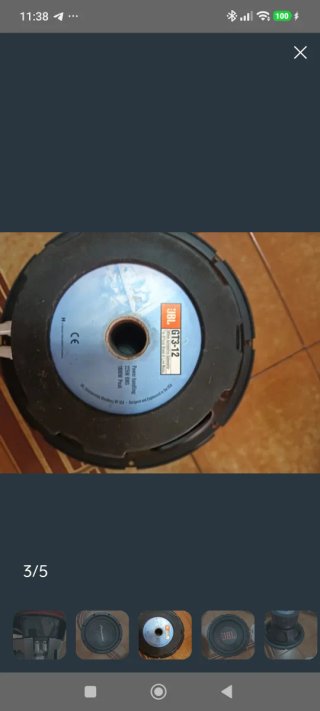 2 Subwoofers JBL solo los dos suwofer 250rms 1600w