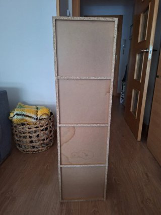Estantería de madera 4 baldas