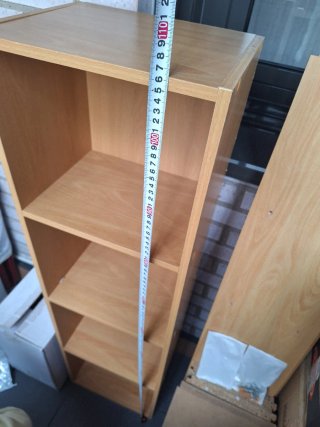 Estantería de madera 4 baldas