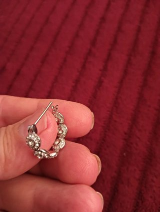 Pendientes Swarovski Plata
