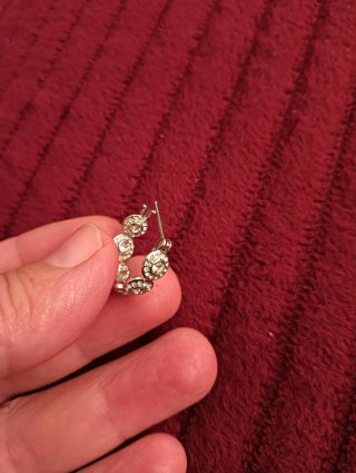 Pendientes Swarovski Plata