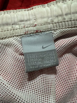Costume Rosso Nike Taglia L
