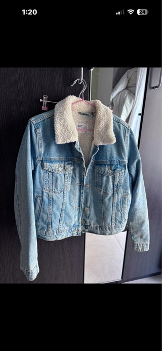 Chaqueta vaquera con forro sherpa