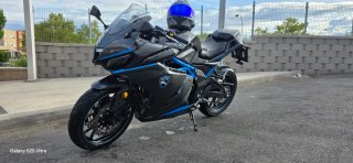 Moto MITT GP1 125 Negra y Azul