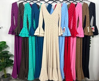 Vestidos o Batas Flamencas Rocieras madre e hija