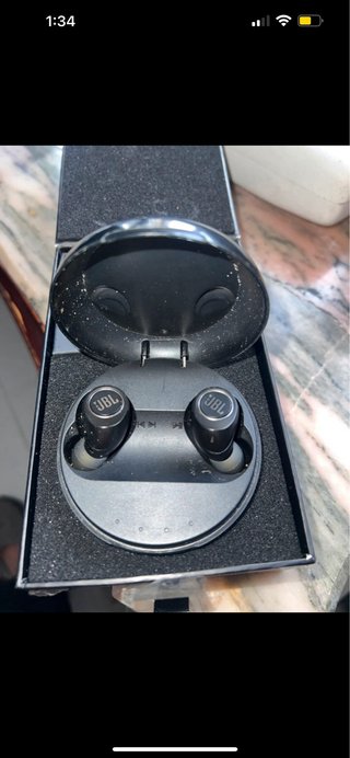 Cascos JBL inalámbricos grises
