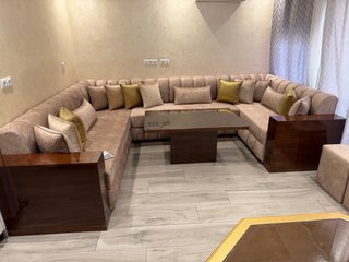 Salón Marroquí Sofá y Mesa Centro