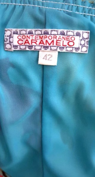 Vestido fiesta floral CARAMELO El Corte Inglés