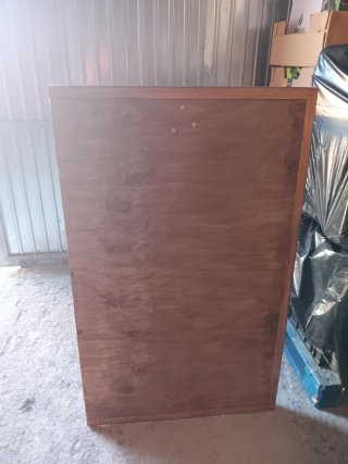 Mueble madera para copas de vino
