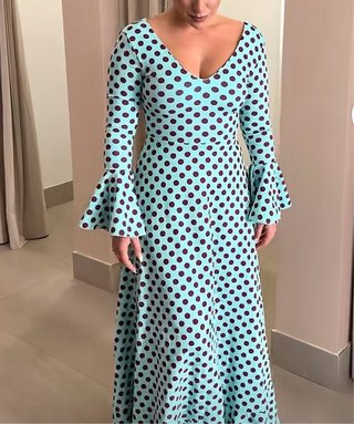 Vestido Bata Flamenca Gitana Rociera Mujer y niña