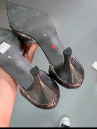 Mules Vintage Bronze Pele Novas