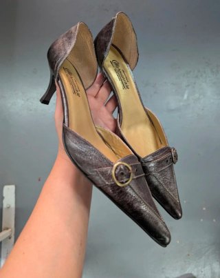 Mules Vintage Bronze Pele Novas