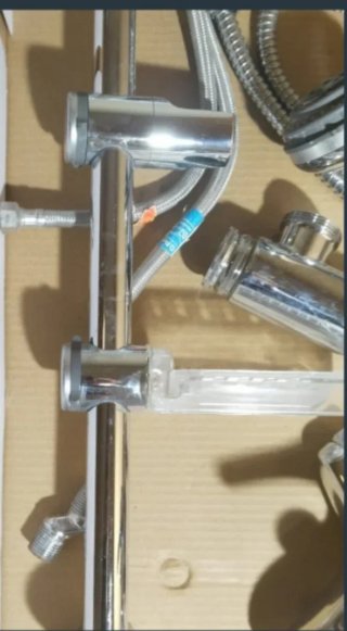 Accesorios de baño cromados