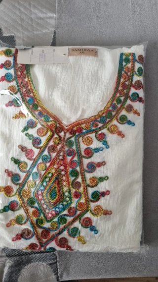 Vestido Gandora Talla xxl Bordado