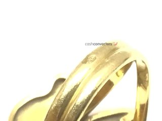 anillo oro 18k con piedra con circonita