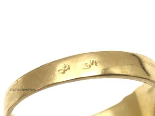 anillo oro 18k con piedra con circonita