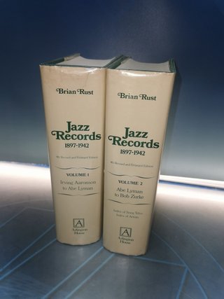 JAZZ RECORDS 1897-1942 Volumi 1 e 2 di BRIAN RUST