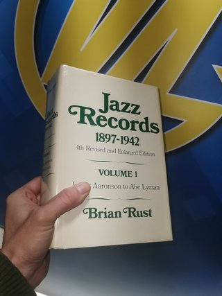 JAZZ RECORDS 1897-1942 Volumi 1 e 2 di BRIAN RUST