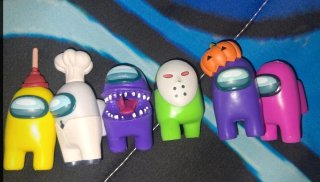 Pupazzi Among Us Set 6 Pezzi