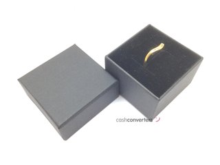 anillo oro 18k con piedra con circonita