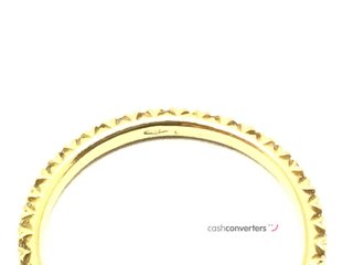 anillo oro 18k con piedra con circonita