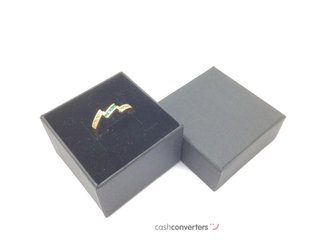 anillo oro 18k con piedra con circonita