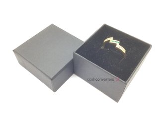anillo oro 18k con piedra con circonita