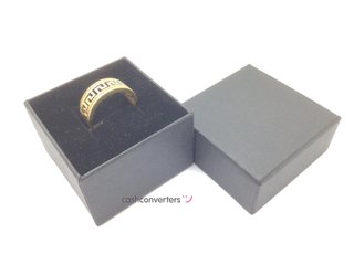 anillo oro 18k con piedra con circonita