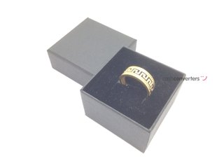anillo oro 18k con piedra con circonita
