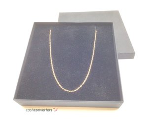 collar oro 18k 30cm