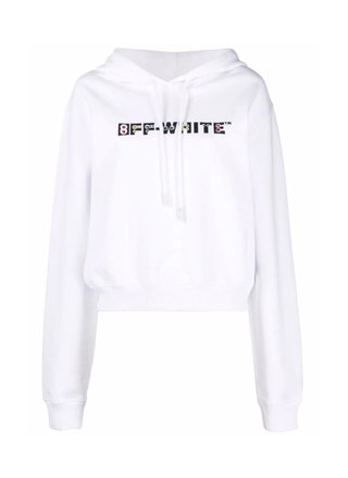 Felpa Off-White Bianca Taglia XS
