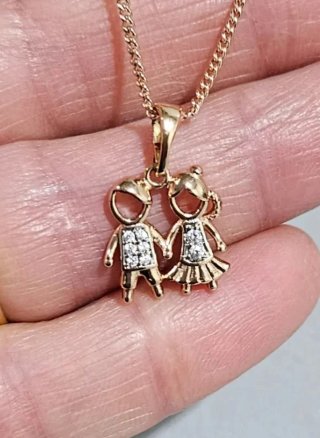 Set Orecchini e Ciondolo per Bambini