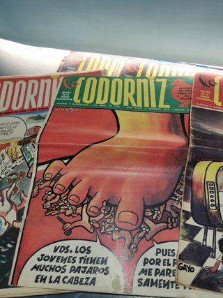 LA CODORNIZ 16 revistas, tratando la censura franquista (1964-1977)
