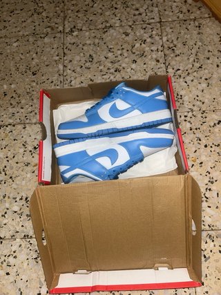 Nike Dunk Low Azul y Blanco