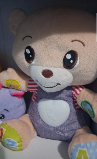 Peluche Chicco Orsetto con tutina