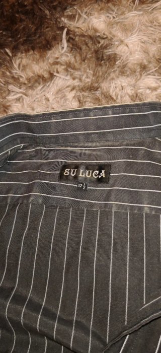 Camisa de vestir a rayas XL