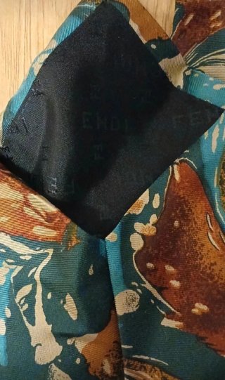 Cravatta Fendi Uomo Vintage