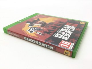 red dead redemption 2 xboxone