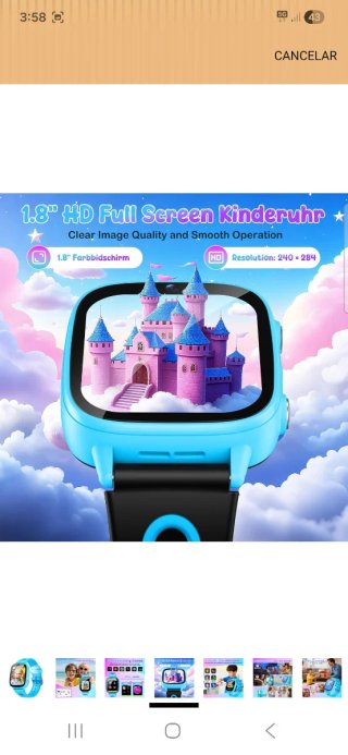 Reloj Inteligente Infantil Azul/Morado nuevo preci