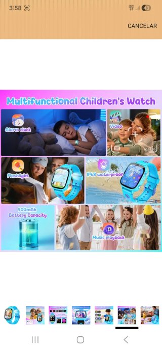 Reloj Inteligente Infantil Azul/Morado nuevo preci